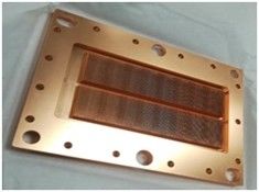 Customized Copper Heat Sink Skived Fin Heat Sink Copper Cooler For Automotive