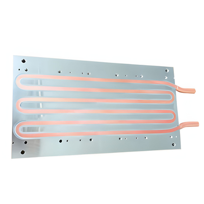 120° Silver Cold Plate Heat Sink with Advanced Stamping Technology