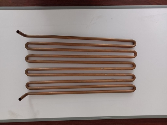 Stamped 120 Degree Beam Angle Copper Cold Plate Heat Sink With Silver Color 10mm Copper Base