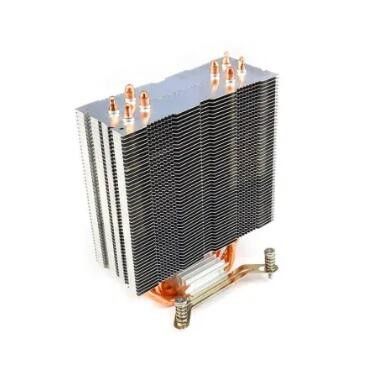 Buckle Fin CPU Heat Sink For Computer Radiator Copper Pipe