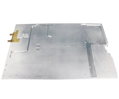 Friction Stir Welding Water Cooling Plate With Brass Connector For Laser Equipment