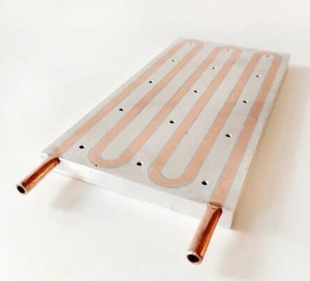 Θάβω-σωλήνων υγρό αργίλιο υγρό Heatsink πιάτων νερού κρύο