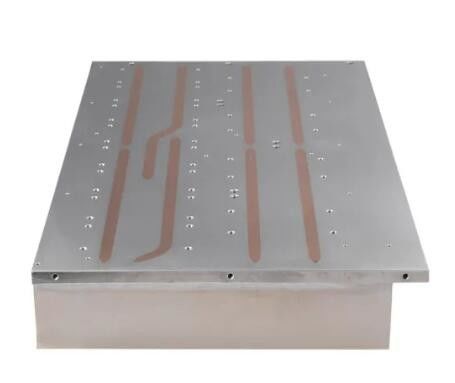 Αποφευγμένο αλουμίνιο πτερύγιο Heatsink για το λέιζερ που δροσίζει το κρύο πιάτο